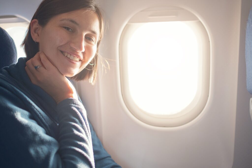 Airplane,airport, travel concept.